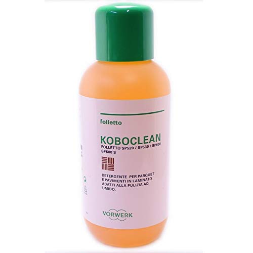 Vorwerk Elektrowerke Gmbh Koboclean Detergente Per Parquet E Pavimenti In Laminato Compatibile Con Sp 520 A 600, 500Ml