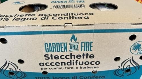 Legnetti Accendifuoco 100% Legno Di Conifera Accendifuoco Per Camini, Forni E Barbecue Da Kg 2,5