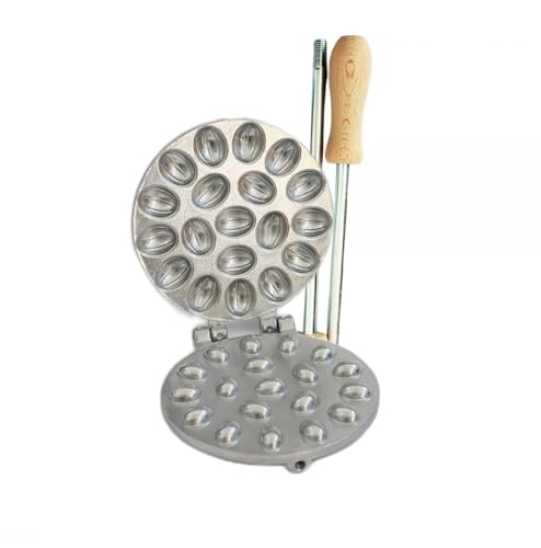 Cbe Elettrodomestici Stampo Rotondo Cbe2080200 Per La Cottura Su Fiamma Libera Di Biscotti A Forma Di Noce