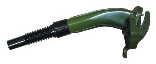Beccuccio X Tanica In Lamiera Metallica Verniciata E Prolunga Flessibile In Pvc
