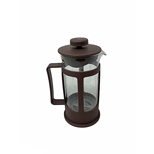 Vetrineinrete® Cappuccinatore Montalatte Manuale In Vetro 300 Ml Macchina Per Cappuccino Schiuma Caffè Latte B1