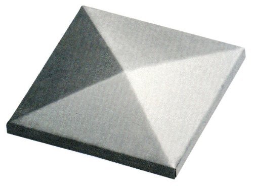 Copripilastro Quadrato In Acciaio Per Cancelli Misura 120 Mm Fc 165 1 Pz