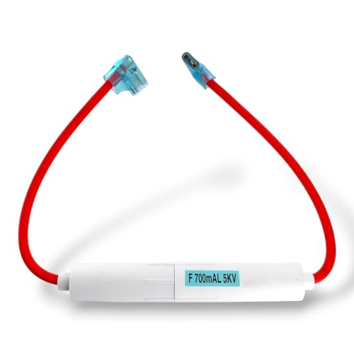 Dl-Pro Fusibile Ad Alta Tensione, 0,7 A, 5 Kv, Attacco Con 2 Amp Da 6,3 Mm, Universale Per Forno A Microonde