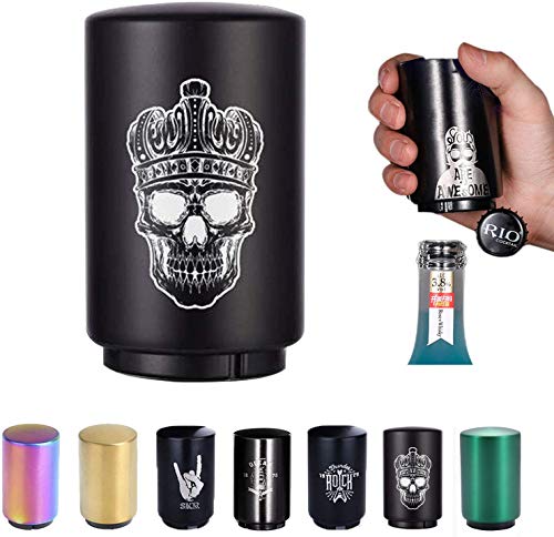 Apribottiglie,Acciaio Inox Della Birra Apri Bottiglie,Adatto A Mani Deboli E Amanti Della Birra,Apribottiglie Magnetico Gadget Da Cucina Accessori,Reg