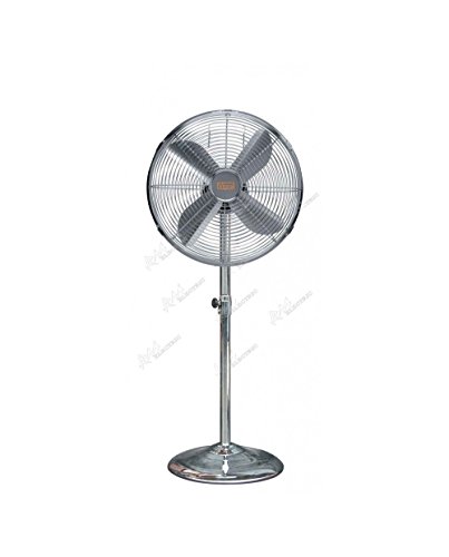 Vinco Ventilatore A Piantana In Metallo Cromato 70719 90W Diametro 50