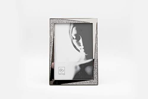 Mascagni - Portafoto Argento Glitter 10X15, Metallo