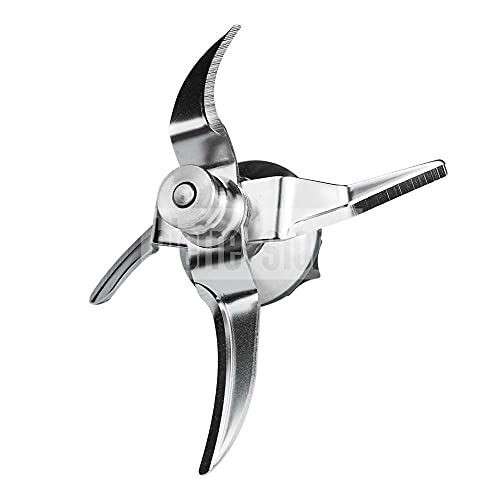Universale Gruppo Coltello Lama Robot Bimby Tm5 Compatibile, Acciaio