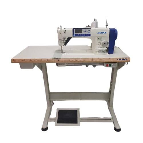 Macchina Da Cucire Industriale Juki Ddl 8000Apms-Nbk Completamente Automatica Tagliafili Servomotore Pannello Di Controllo Nella Testa