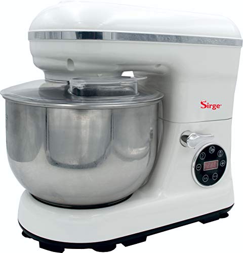 Sirge Pastamia Impastatrice Planetaria Automatica 5L/1,9Kg Motore Dc Max 1200 Watt Diretto Robot Da Cucina Pane Pizza