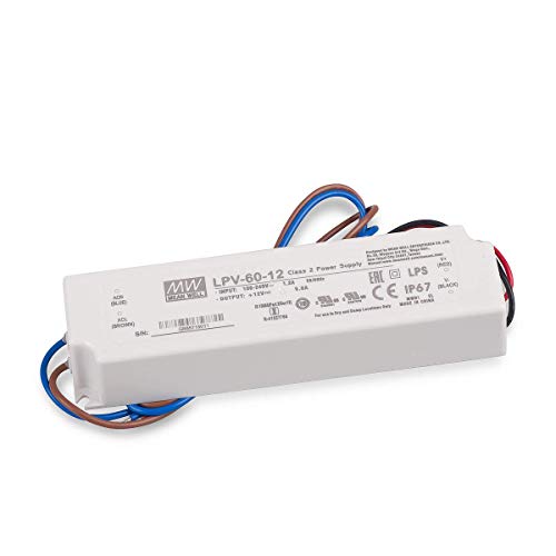 Mean Well Lpv-60-12 - Trasformatore Led Per Illuminazione A Led