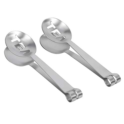 Spremi Bustine Di Tè, Pinza Spremi Bustine Da Te Riutilizzabili, Pinza Per Bustine Di Tè Da 12 Cm, Leggera Impugnatura Per Filtro Per Bustine Tè In Ac