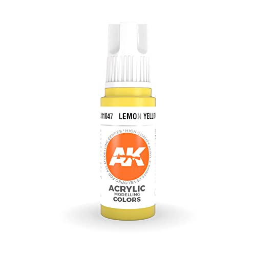 Ak Interactive 3Rd Gen Acrylic Lemon Yellow 17Ml