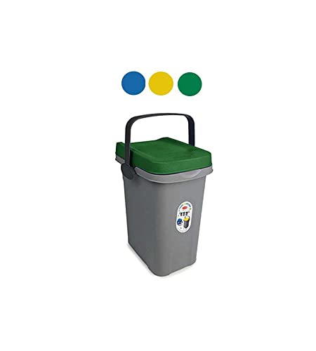 Stefanplast 70791 Assortito, 7 Litri, Vinile, Verde