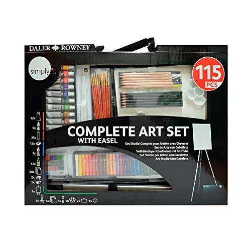 Art Easel Studio - Set Da 163 Pezzi
