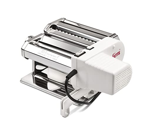 Girmi Im91 Macchina Per La Pasta Elettrica, 90 W, 5 Formati Di Pasta, 2 Velocità Di Funzionamento, Acciaio Inox, 33 X 17 X 27 Cm