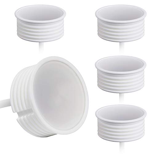 Yanfeiyit 5X Modulo Led 5W, Ultrasottile, Dimmerabile, Ø 50 X 22 Mm, Ceramica, Bianco Caldo 3000K, Fascio Di Luce 120°, Per Faretto Da Incasso, Sostit
