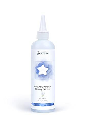 Ecovacs Soluzione Detergente Per Robot Lavavetri Winbot W1 Pro, W2, W2 Omni, Ecologica, 230Ml, Accessorio Originale