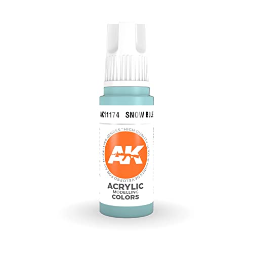 Ak Interactive 3Rd Gen Acrylic Snow Blue 17Ml
