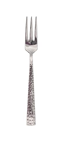 Pintinox, Set 12 Pezzi Forchette 3 Spine Palace Martellato, Acciaio Inox, Made In Italy
