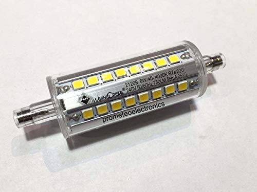 Lineare R7S Led 78 Mm 6W 360° 750 Lumen Luce Naturale 4000K Pro Evo