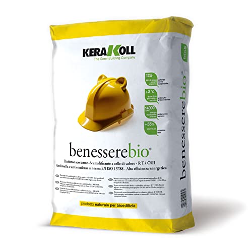 Benesserebio Kerakoll Biointonaco Termo-Deumidificante Per Bioedilizia 18 Kg