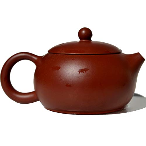 Yxhupot - Teiera Cinese Yixing Originale Dahongpao Clay Red Xishi Pot Filtro A Sfera (240 Ml)