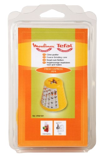 Moulinex Xf921301 - Grattugia A Cono, Per Robot Da Cucina Fresh Express, Colore: Giallo