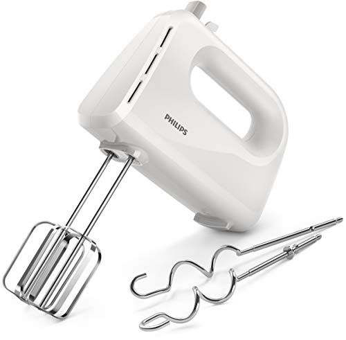 Philips Cucina Hr3705/00 Sbattitore Elletrico, Collezione Daily Bianco, 300 W