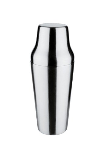 Paderno 41461-07 Shaker Inox Satinato, Satino Parisian Per Cocktail E Long Drink, Resistente, Capacità 700 Ml