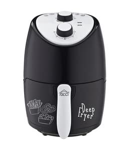 Dcg Fr3504 - Friggitrice Ad Aria Calda 1000 Watt Nero