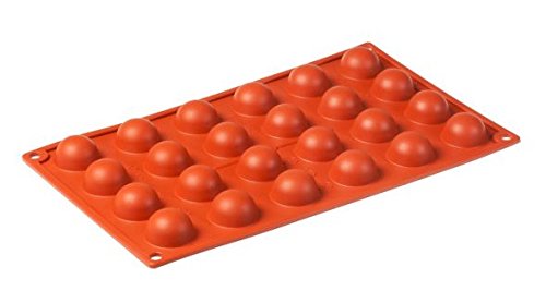 Pavoni Pao820R04 Stampo Formaflex 24 Semisfere, 30 Mm, Fr004