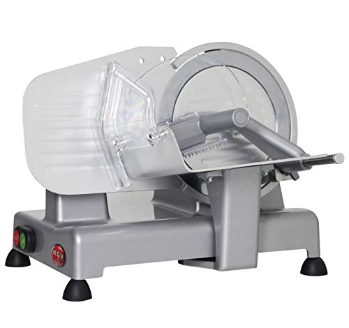 Rgv Luxor 20 Affettatrice, 110 W, Diametro 20 Cm, Alluminio, Colore Argento