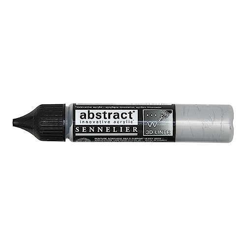 Abstract Liner 27Ml Iridescent Silver