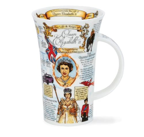 Dunoon Glencoe Tazza The Life And Reign Of Queen Elisabetta Ii