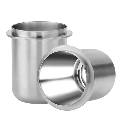 Normcore Portafilter - Tazza Dosatrice Per Caffè Espresso In Acciaio Inox 304, 58 Mm, Colore: Nero Opaco