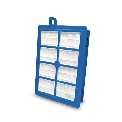 Philips S-Filter Fc8038/01 Filtro Di Scarico Hepa13, Formato Standard, Sintetico 12X15X3Cm, Non Lavabile, Plastica