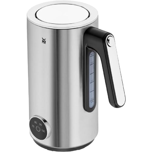 Wmf Lumero - Bollitore Elettrico Con Regolazione Della Temperatura, 1,6 L, Filtro Anticalcare In Acciaio Inox, 3000 W, Base Illuminata, In Acciaio Ino