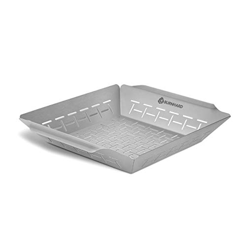 Burnhard Griglie E Cestelli Per Barbecue In Acciaio Inox | 35,5X30X5,5 Cm