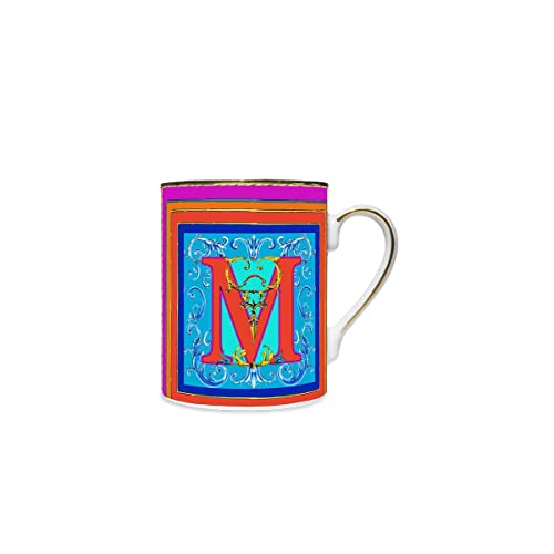Baci Milano Mug Porcellana - Ortigia (Lettera M)