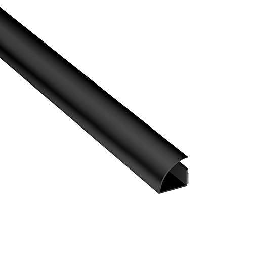 D-Line, Quadrant Cabletrac De 1Mct2222B, Canaleta Para Cableado De Un Cuarto De Círculo, Tapacables Para Rincones Y Esquinas, Popular Alternativa A Lo