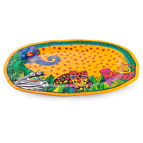 Egan Vassoio In Melamina Laurel Burch Linea Jungle