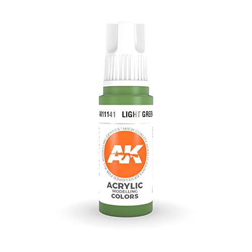 Ak Interactive 3Rd Gen Acrylic Light Green 17Ml