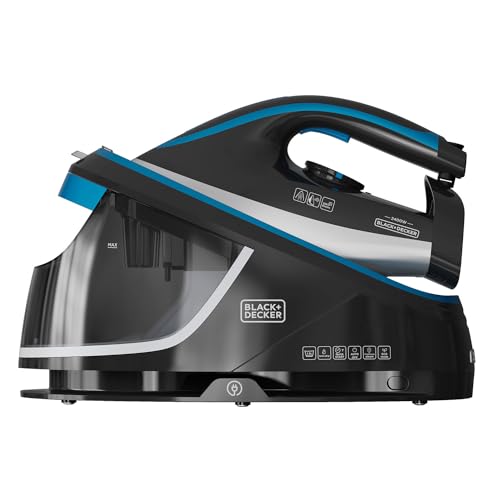 Ferro Da Stiro B+D Bxss2401E, 2400W, Colpo Di Vapore 200G/Min, Vapore Continuo 120G/Min, Serbatoio Rimovibile Da 1,5L, Temperatura Regolabile, Eco, Pr