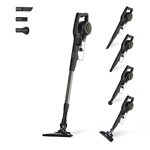 Taurus Homeland Endless - Aspirapolvere Verticale 3 In 1: Scopa Elettrica, Aspirapolvere A Mano E Aspirapolvere Con Lancia, Cavo Da 6 M, 600 W, Aspira