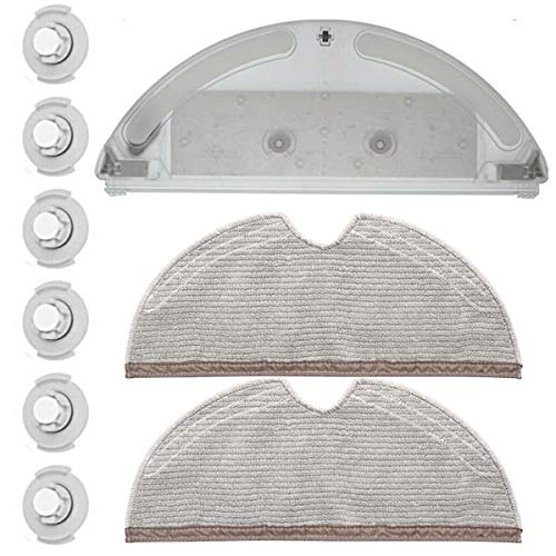 Serbatoio Di Acqua Nuclei Copertura Completa Mop Panno Kit Per Xiaomi Roborock S5 S50 S51 S55 S6 Aspirapolvere