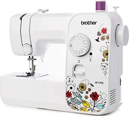 Brother Jx17Fe (Fantasy Edition) - Macchina Da Cucire Elettrica Portatile Con 17 Punti Di Cucitura, Facile Per Principianti, Cucitrice Automatica, Per