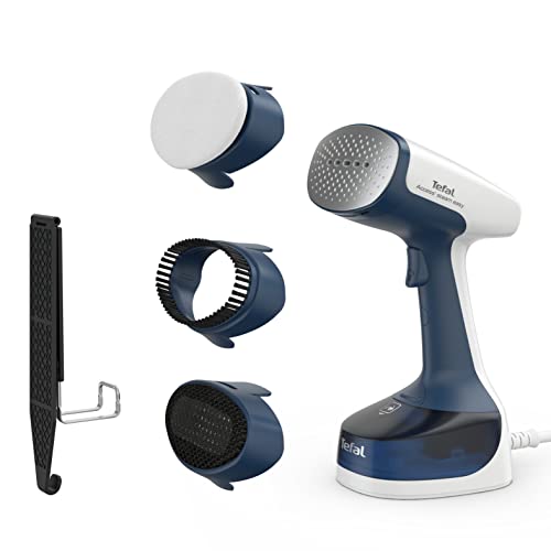 Tefal Access Steam Easy, Stiratore Verticale Portatile Da Viaggio, 1400 W, Ferro Da Stiro Verticale Con Spazzola Antipolvere, Elimina 99,99% Di Batter