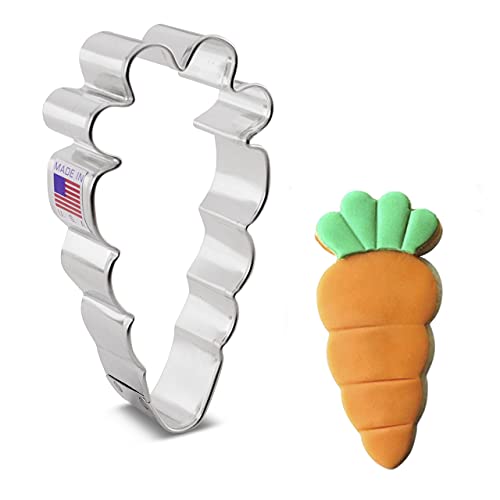 Formina Per Biscotti Stampo A Forma Di Carota 10,2 Cm, Prodotto Negli Stati Uniti Da Ann Clark
