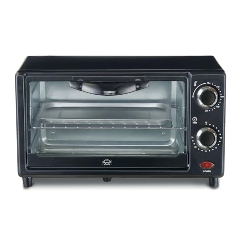 Dcg Eltronic Mb9809N, Forno Elettrico 9 Litri 650 Watt, Nero, 41X23X24 Cm