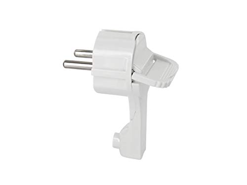 Spina Schuko Ultra Piatta 16A 250V Slim Bianca